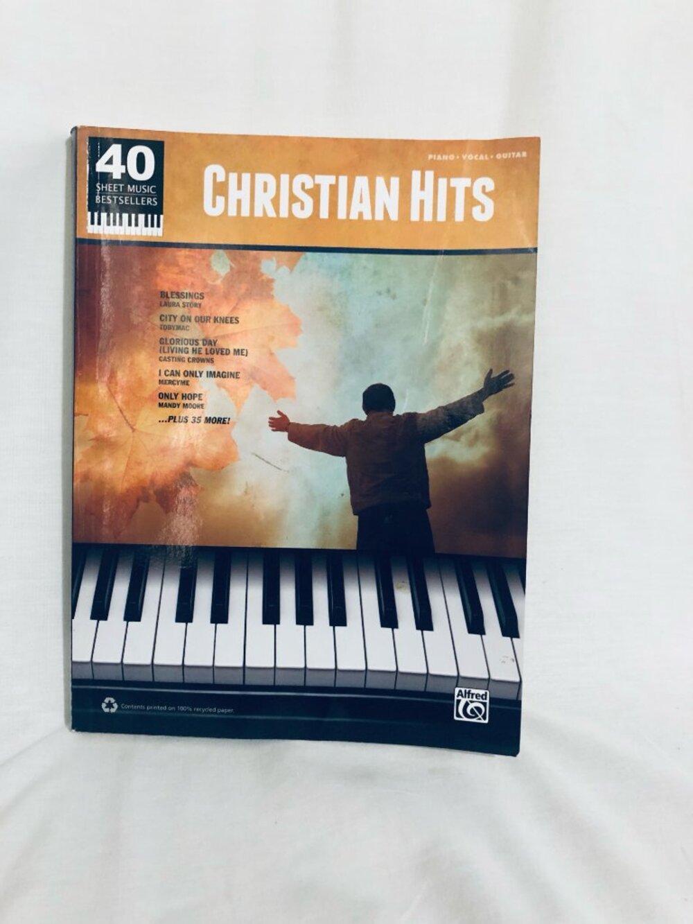 Christian Hits Piano/Vocal/Guitar Music Book